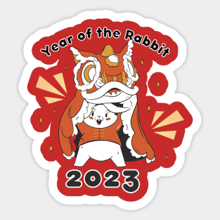 2023 Year of the Rabbit Sticker